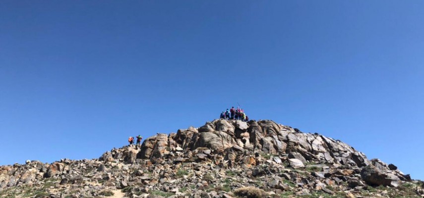 صعود قله چشمه شاهی