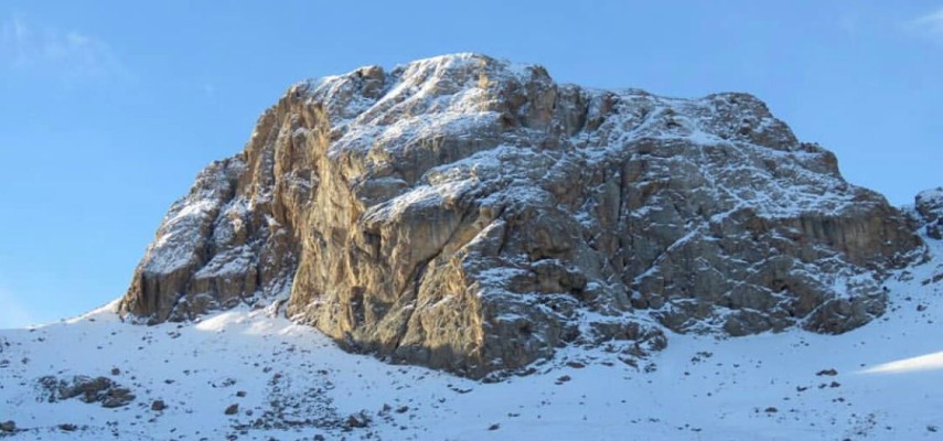 صعود قله گل اندام(زمستانه