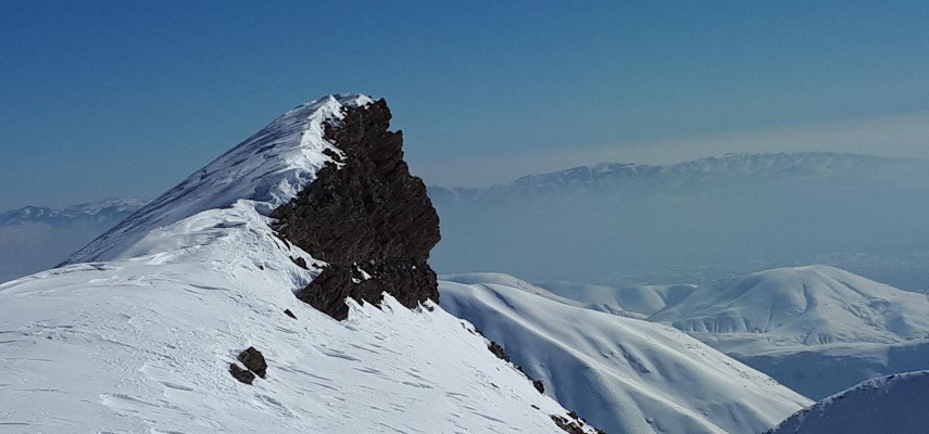 صعود قله گاوبینی(زمستانه