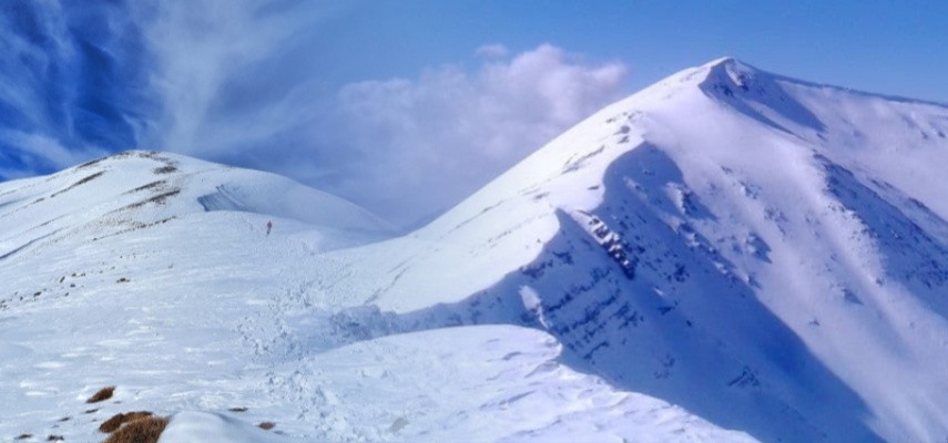 صعود قله ناز (زمستانه