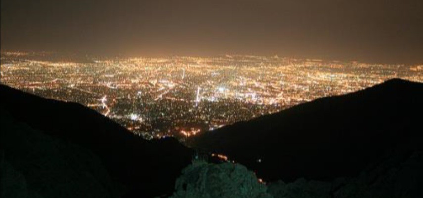 شب مانی قله توچال