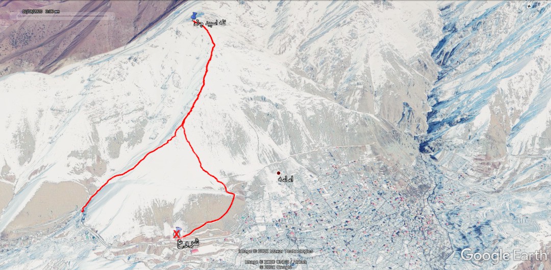 گزارش صعود قله اسپیدچال