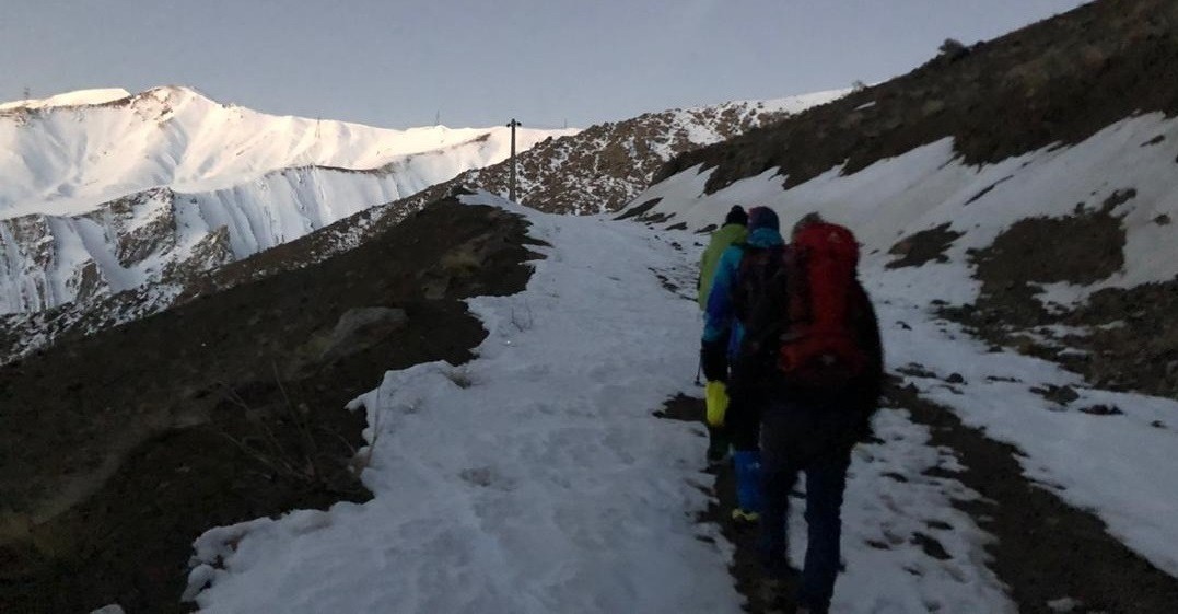 گزارش صعود قله تالون