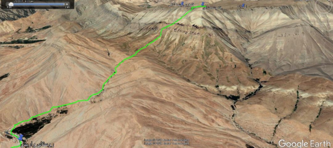 گزارش صعود قله چشمه شاهی