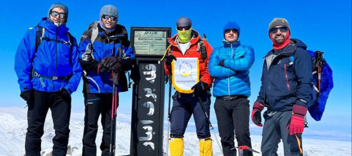 گزارش صعود زمستانه قله برف‌انبار