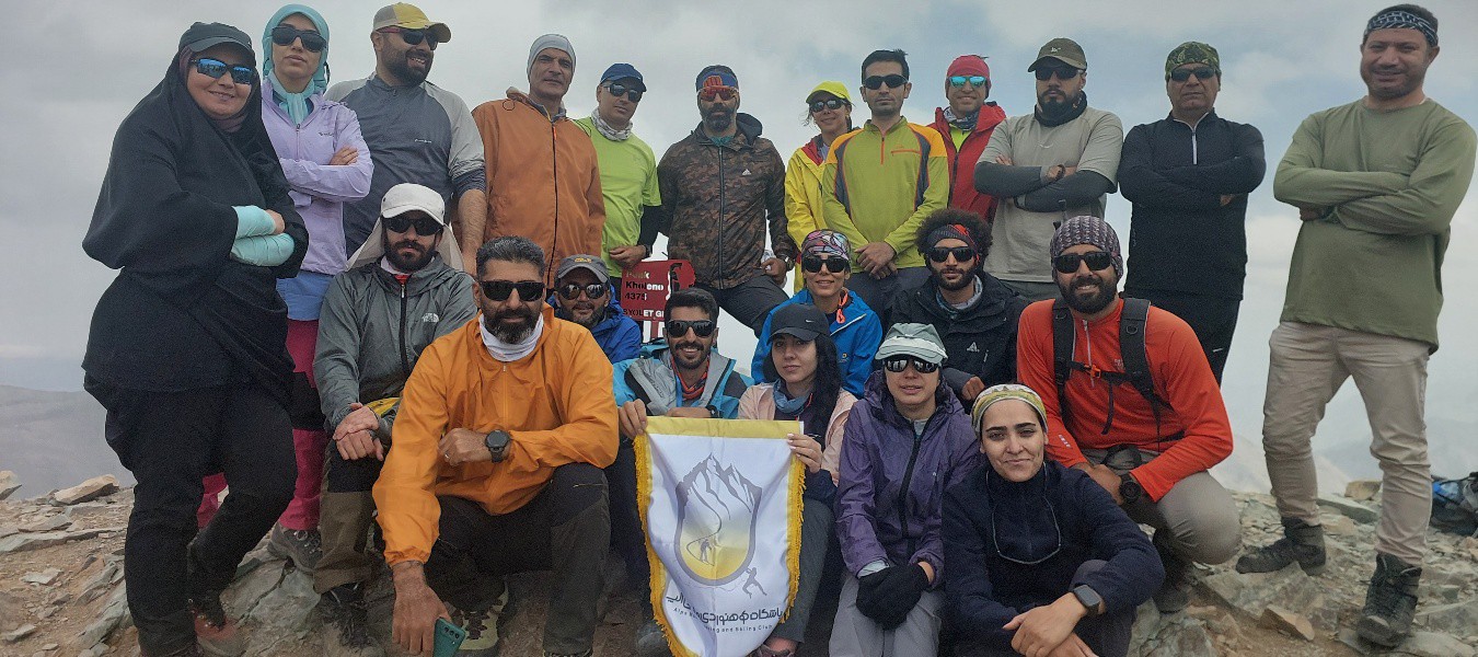 گزارش صعود قله خلنو