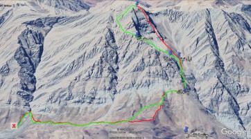 گزارش صعود قله کلوجنو