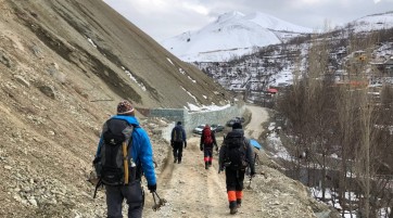 گزارش تلاش برای صعود قله کهار تا ارتفاع 3808متر
