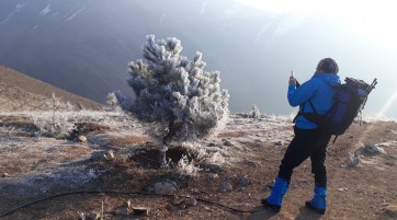 گزارش صعود قله عرقچین