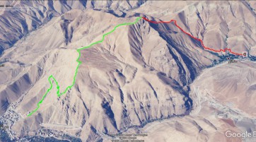 گزارش صعود قله سیاه سر