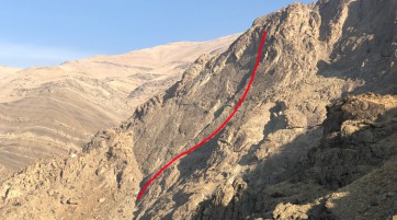 گزارش صعود دیواره شروین (مسیر خورشید)